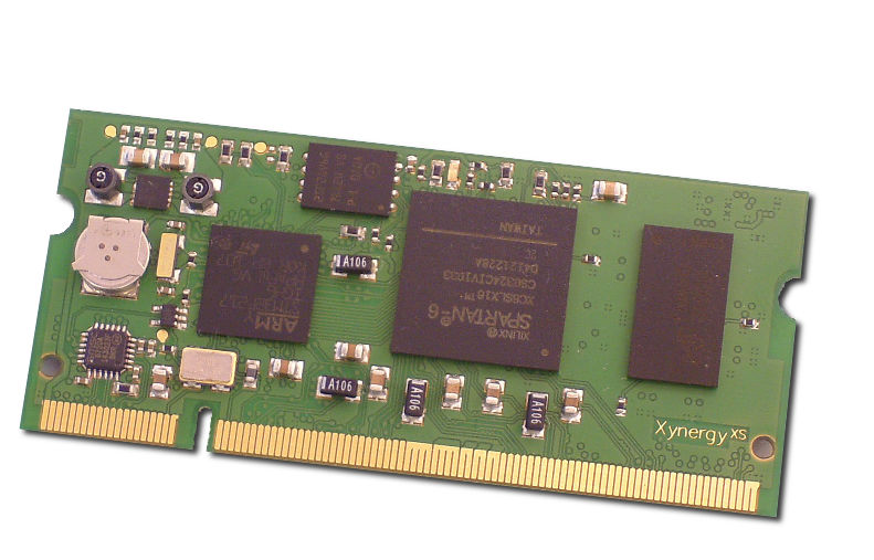 Xynergy XS-Modul with STM32, Spartan-6, DDR3